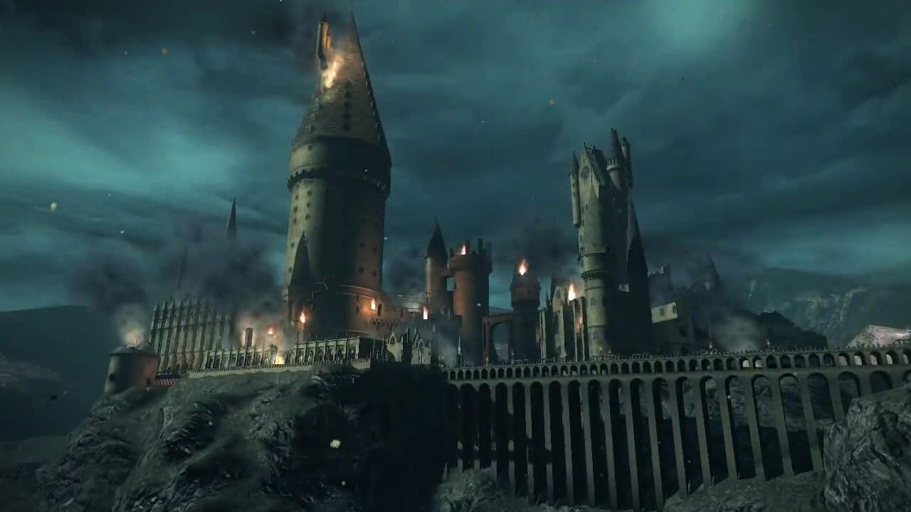 Risultati immagini per battle of hogwarts map